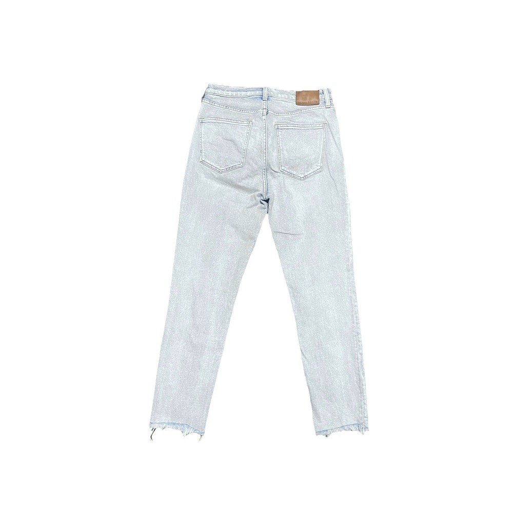 Denim Forum The Yoko High Rise Slim Jean Raw Hem‎ Size 29 Comfort Casual Summer - Picture 11 of 14